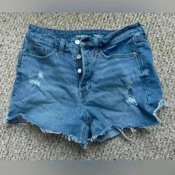 Old Navy Pants - Old Navy High Rise Button Fly Shorts